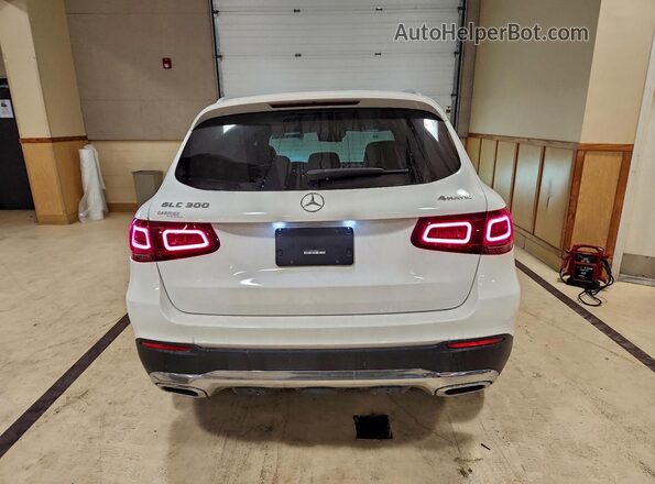 W1N0G8EB0MV280508 2021 MERCEDES-BENZ GLC-CLASS White უკანა ხედი