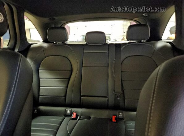 W1N0G8EB0MV280508 2021 MERCEDES-BENZ GLC-CLASS White უკანა სავარძლების ხედი