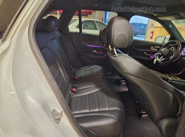 W1N0G8EB0MV280508 2021 MERCEDES-BENZ GLC-CLASS White უკანა სალონის ხედი