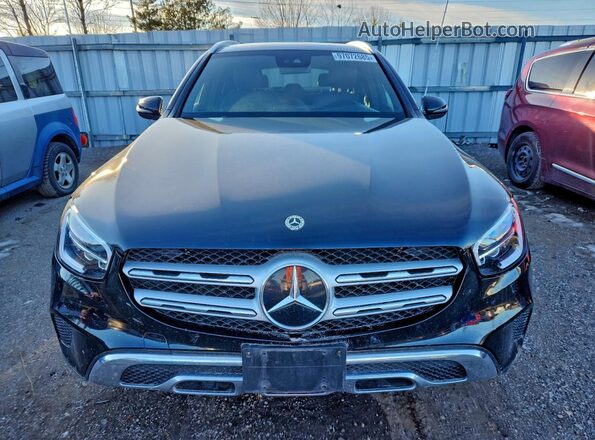 W1N0G8EB0MV324295 2021 MERCEDES-BENZ GLC-CLASS Черный Вид спереди