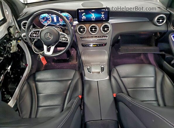 W1N0G8EB0NV398575 2022 MERCEDES-BENZ GLC-CLASS White წინა პანელის ხედი