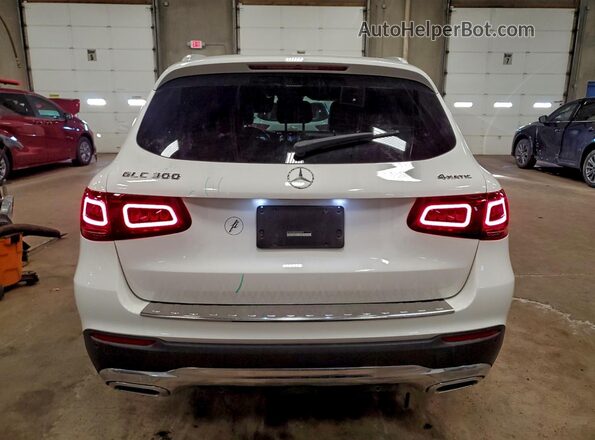 W1N0G8EB0NV398575 2022 MERCEDES-BENZ GLC-CLASS White უკანა ხედი