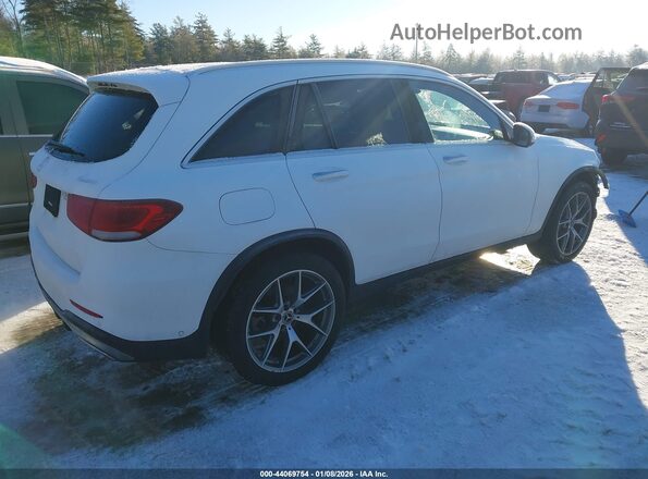 W1N0G8EB2MF874995 2021 MERCEDES-BENZ GLC 300 White უკანა მარჯვენა