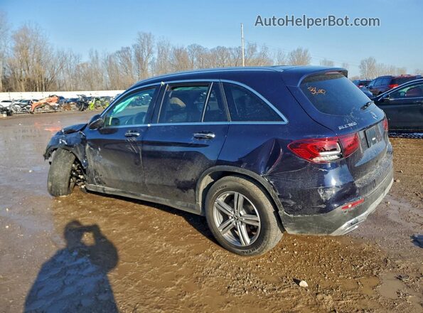 W1N0G8EB2MF913956 2021 MERCEDES-BENZ GLC-CLASS Blue Trasero izquierdo