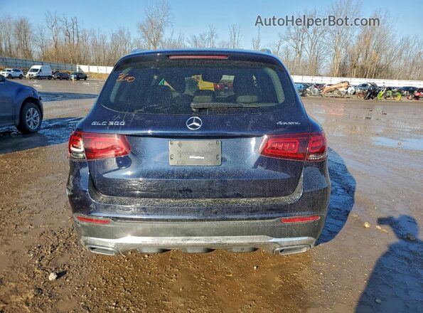 W1N0G8EB2MF913956 2021 MERCEDES-BENZ GLC-CLASS Blue Vista trasera