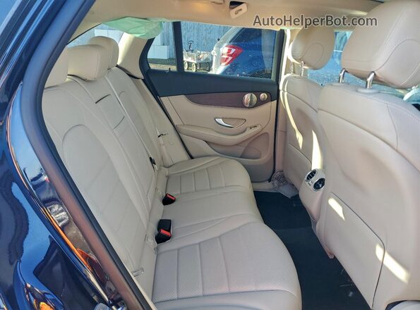 W1N0G8EB2MF913956 2021 MERCEDES-BENZ GLC-CLASS Blue Vista interior trasera