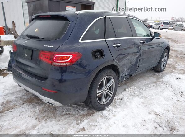 W1N0G8EB2MF919353 2021 MERCEDES-BENZ GLC 300 Dark Blue უკანა მარჯვენა