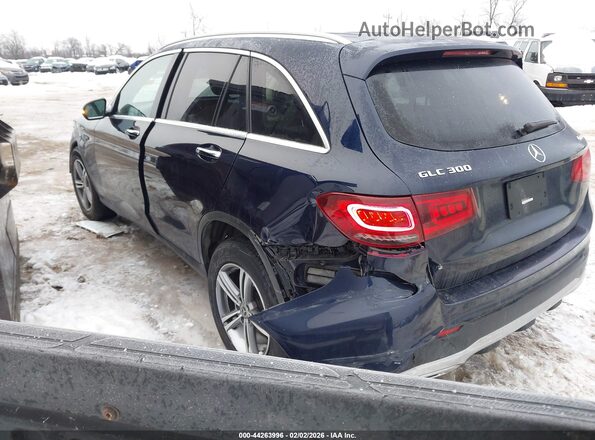 W1N0G8EB2MF919353 2021 MERCEDES-BENZ GLC 300 Dark Blue უკანა მარცხენა