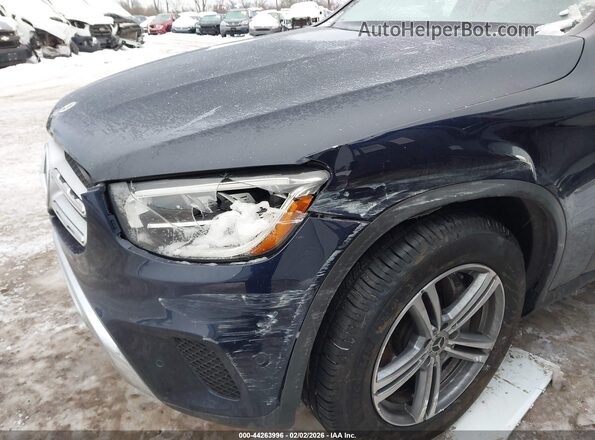 W1N0G8EB2MF919353 2021 MERCEDES-BENZ GLC 300 Dark Blue წინა ხედი