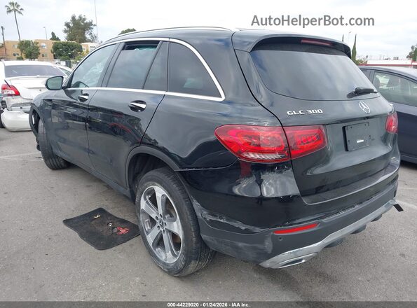 W1N0G8EB2NG103643 2022 MERCEDES-BENZ GLC 300 Черный Задняя левая четверть
