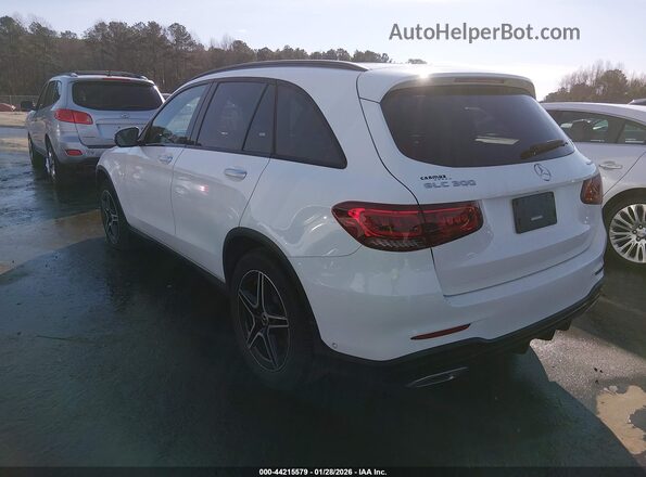 W1N0G8EB2NV374679 2022 MERCEDES-BENZ GLC 300 White Задня ліва чверть