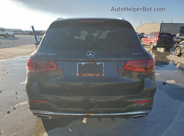 W1N0G8EB2NV377615 2022 MERCEDES-BENZ GLC-CLASS Black Вид ззаду