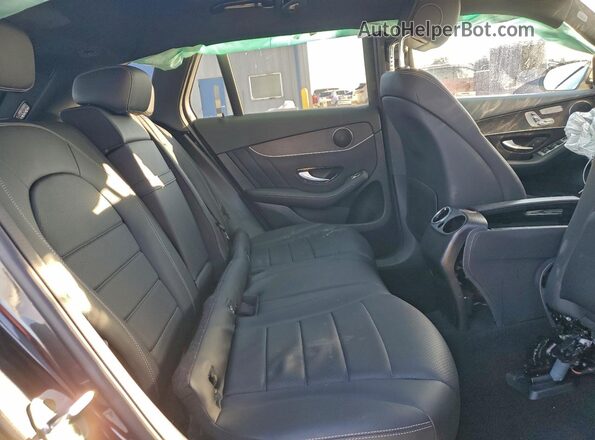 W1N0G8EB2NV377615 2022 MERCEDES-BENZ GLC-CLASS Black Вид задньої частини салону
