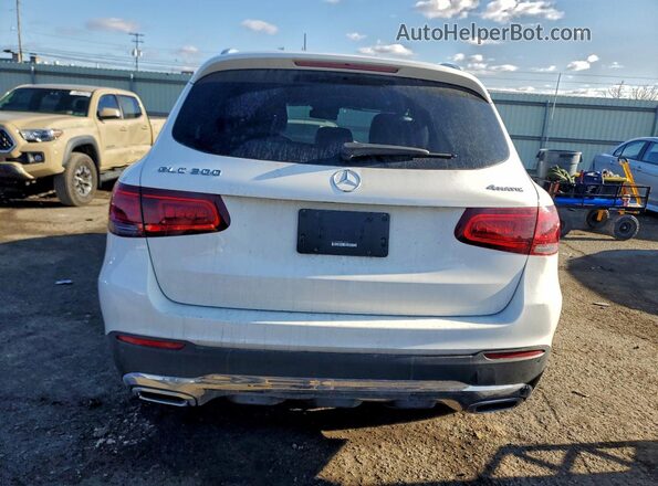 W1N0G8EB4MF900142 2021 MERCEDES-BENZ GLC-CLASS White Вид ззаду
