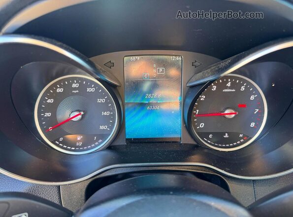 W1N0G8EB4MF920844 2021 MERCEDES-BENZ GLC-CLASS Black ხელსაწყოთა პანელის ხედი