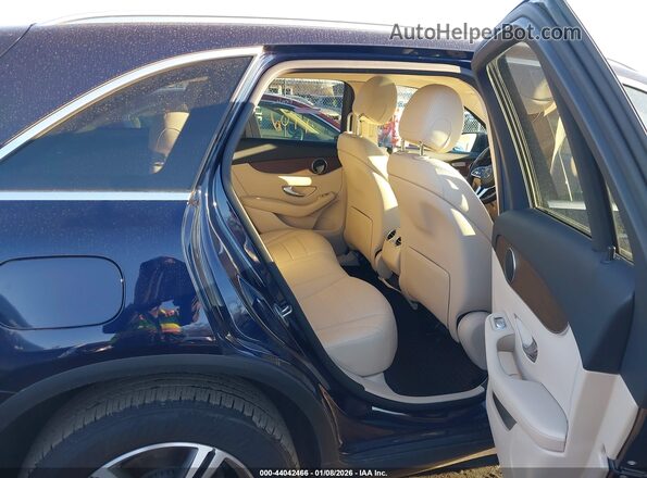 W1N0G8EB4NG040383 2022 MERCEDES-BENZ GLC 300 Dark Blue Widok naklejki z numerem VIN