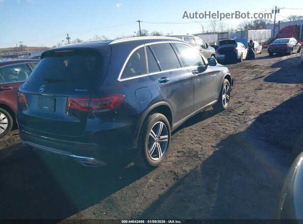 W1N0G8EB4NG040383 2022 MERCEDES-BENZ GLC 300 Dark Blue Tył prawy