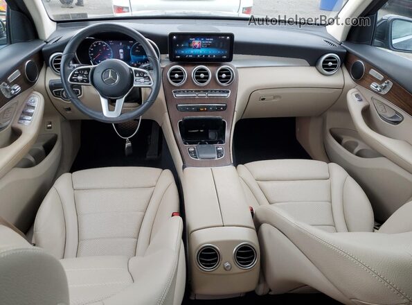 W1N0G8EB4NG063596 2022 MERCEDES-BENZ GLC-CLASS Black Առջևի վահանակի տեսք