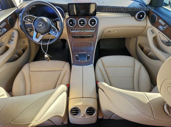 W1N0G8EB8MF889047 2021 MERCEDES-BENZ GLC-CLASS White Widok deski rozdzielczej