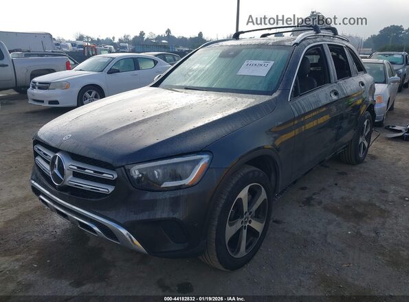 W1N0G8EB8MF893325 2021 MERCEDES-BENZ GLC 300 Gray Передня ліва чверть