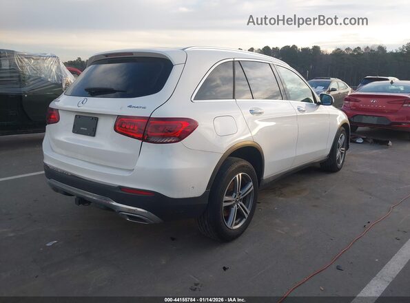 W1N0G8EB8MV280384 2021 MERCEDES-BENZ GLC 300 Белый Задняя правая четверть