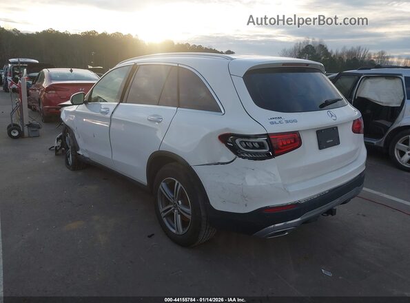 W1N0G8EB8MV280384 2021 MERCEDES-BENZ GLC 300 Белый Задняя левая четверть
