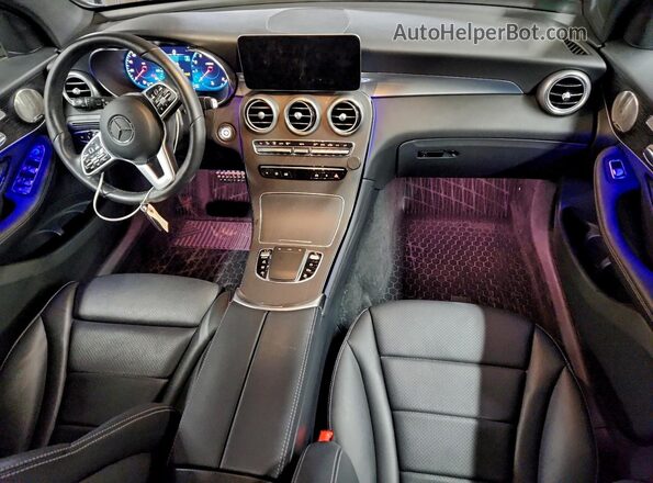 W1N0G8EB8MV292650 2021 MERCEDES-BENZ GLC-CLASS Черный Вид панели приборов