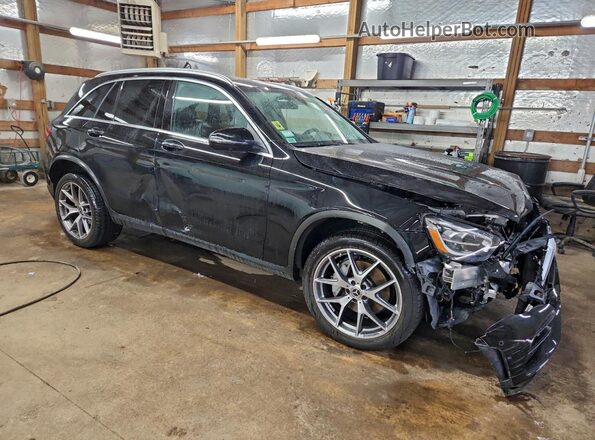 W1N0G8EB8MV292650 2021 MERCEDES-BENZ GLC-CLASS Черный Передняя правая четверть
