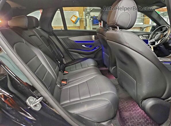 W1N0G8EB8MV292650 2021 MERCEDES-BENZ GLC-CLASS Черный Вид задней части салона