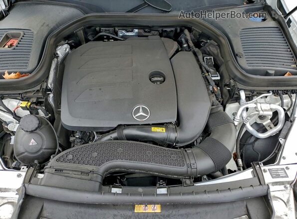 W1N0G8EB9NV376557 2022 MERCEDES-BENZ GLC-CLASS White ძრავის განყოფილების ხედი