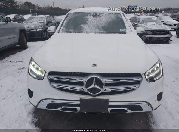 W1N0G8EBXNG112848 2022 MERCEDES-BENZ GLC 300 White Instrument cluster view