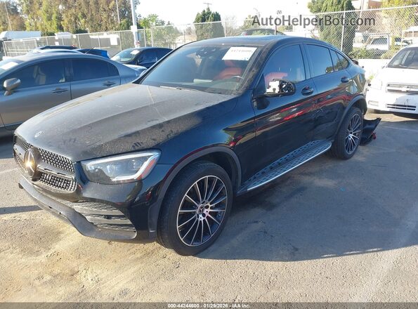 W1N0J8EB1LF762219 2020 MERCEDES-BENZ GLC 300 COUPE Black Передня ліва чверть