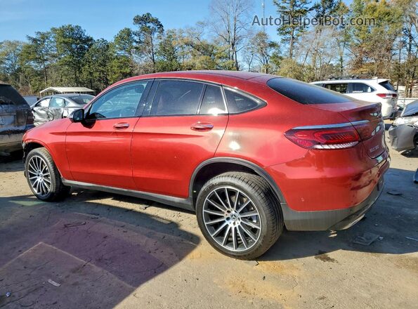 W1N0J8EB3MF877163 2021 MERCEDES-BENZ GLC-CLASS Red Задня ліва чверть