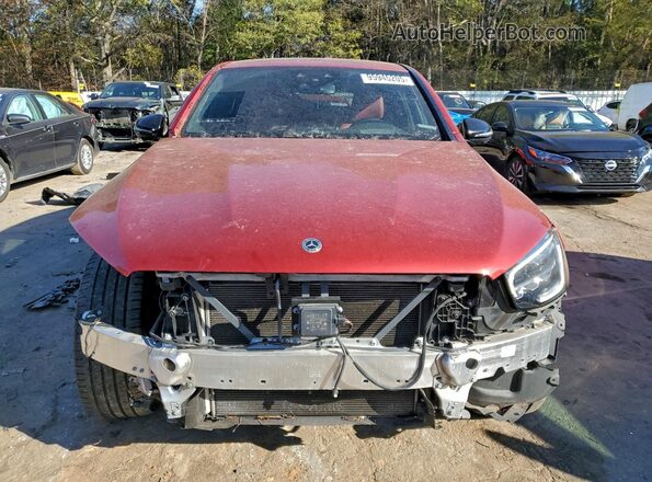 W1N0J8EB3MF877163 2021 MERCEDES-BENZ GLC-CLASS Red Вид спереду
