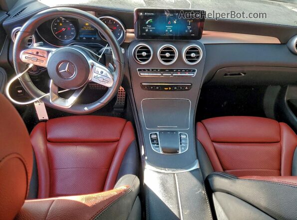 W1N0J8EB3MF877163 2021 MERCEDES-BENZ GLC-CLASS Red Вид панелі приладів