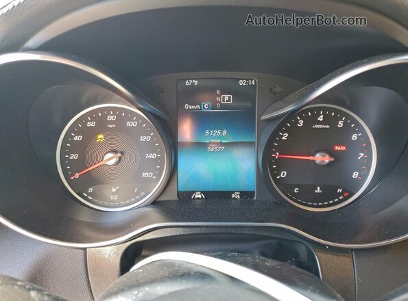 W1N0J8EB3MF877163 2021 MERCEDES-BENZ GLC-CLASS Red Вид щитка приладів