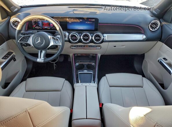 W1N4M4GB6SW403512 2025 MERCEDES-BENZ GLB-CLASS Белый Вид панели приборов