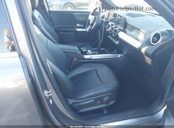 W1N4M4GBXNW184221 2022 MERCEDES-BENZ GLB-CLASS Gray Widok wnętrza z przodu