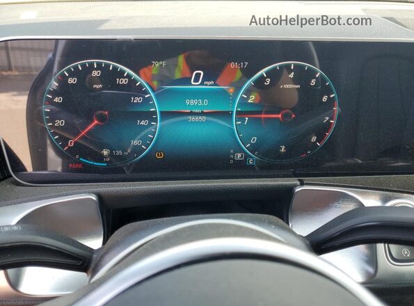 W1N4M4HB0MW102784 2021 MERCEDES-BENZ GLB-CLASS Silver 