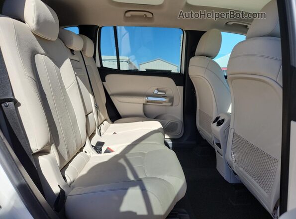 W1N4M4HB3MW128120 2021 MERCEDES-BENZ GLB-CLASS White Rear seats view