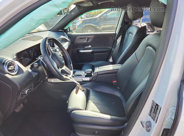 W1N4M4HB3MW160856 2021 MERCEDES-BENZ GLB-CLASS White წინა სალონის ხედი