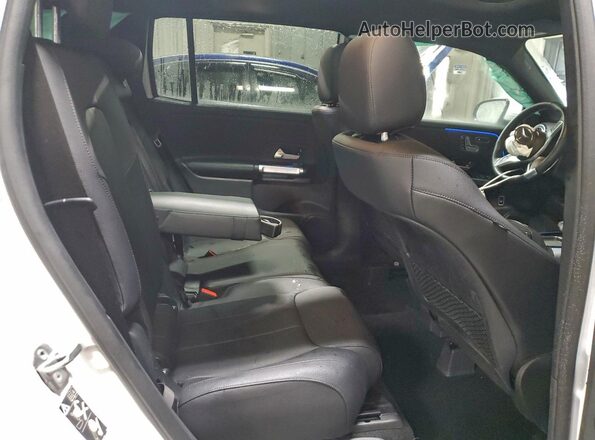 W1N4M4HB3SW409556 2025 MERCEDES-BENZ GLB-CLASS White უკანა სავარძლების ხედი