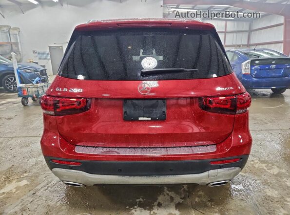 W1N4M4HB5LW055413 2020 MERCEDES-BENZ GLB-CLASS Red Rear view