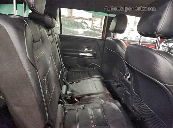 W1N4M4HB5LW055413 2020 MERCEDES-BENZ GLB-CLASS Red Rear interior view