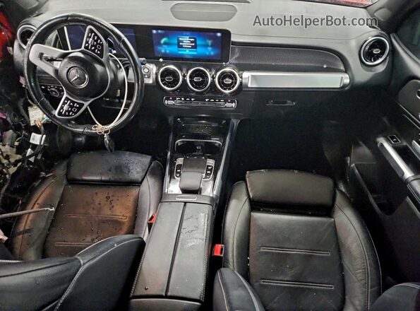 W1N4M4HB5LW055413 2020 MERCEDES-BENZ GLB-CLASS Red Dashboard view