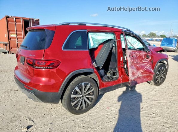 W1N4M4HB6LW033386 2020 MERCEDES-BENZ GLB-CLASS Red Задня права чверть