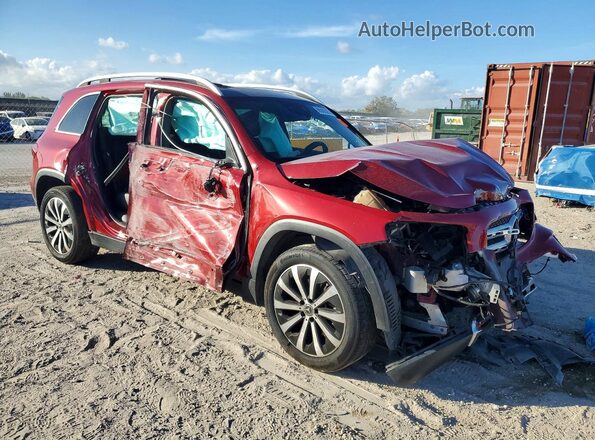 W1N4M4HB6LW033386 2020 MERCEDES-BENZ GLB-CLASS Red Передня права чверть