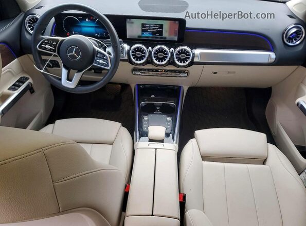 W1N4M4HB7PW327630 2023 MERCEDES-BENZ GLB-CLASS Черный Вид панели приборов
