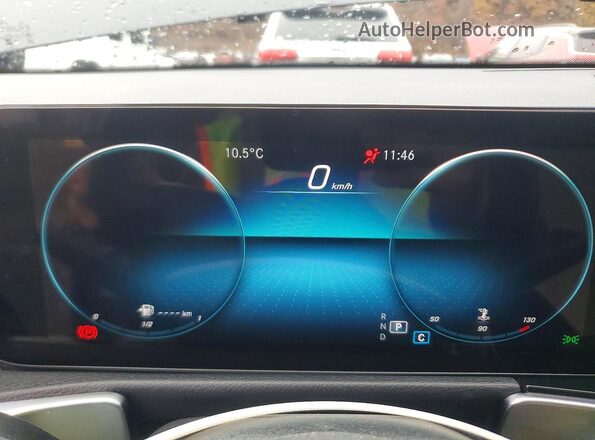 W1N4M4HB7PW327630 2023 MERCEDES-BENZ GLB-CLASS Черный Вид щитка приборов