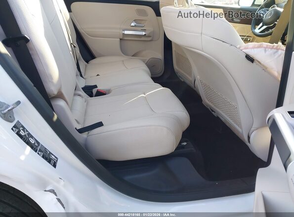 W1N4M4HB8MW092134 2021 MERCEDES-BENZ GLB-CLASS White Widok naklejki z numerem VIN